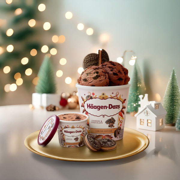Häagen-Dazs推出全新冬日限定口味！曲奇抹茶/曲奇朱古力雪糕登場