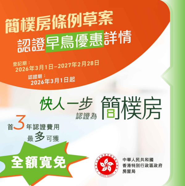 （圖片來源︰「簡樸房」房屋署資料）