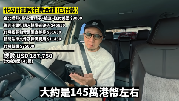YouTuber大J夫婦求子血淚史！曾花百萬做6次試管嬰兒全失敗！再豪擲呢個數赴美找代母產子