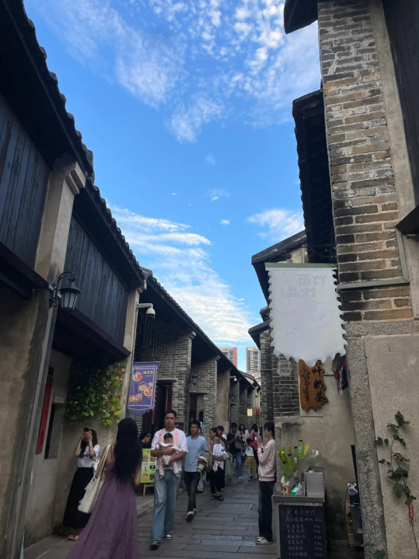 觀瀾古墟。圖片來源:小紅書@蛋黄派 觀瀾古墟。圖片來源:小紅書@蛋黄派