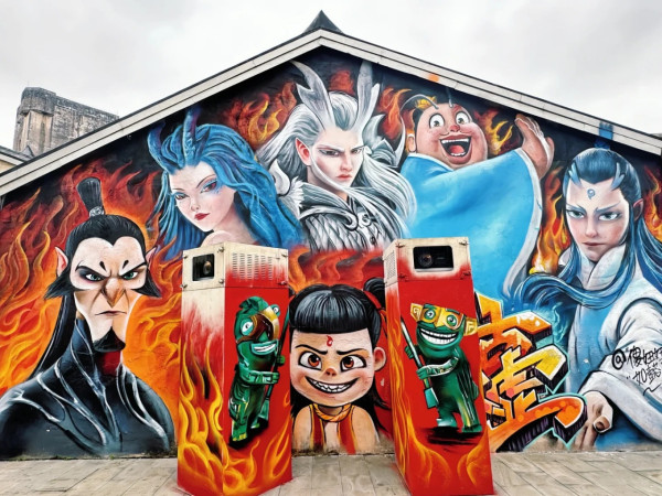 觀瀾古墟。圖片來源:小紅書@甜茶NN 觀瀾古墟。圖片來源:小紅書@甜茶NN