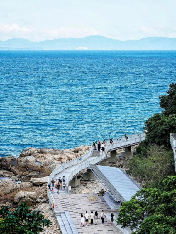 大梅沙。圖片來源:小紅書@Q喜放假去哪 大梅沙。圖片來源:小紅書@Q喜放假去哪