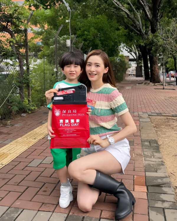 43歲索爆女藝人否認已退出娛樂圈 離巢7年榮升幸福媽媽罕有公開露面