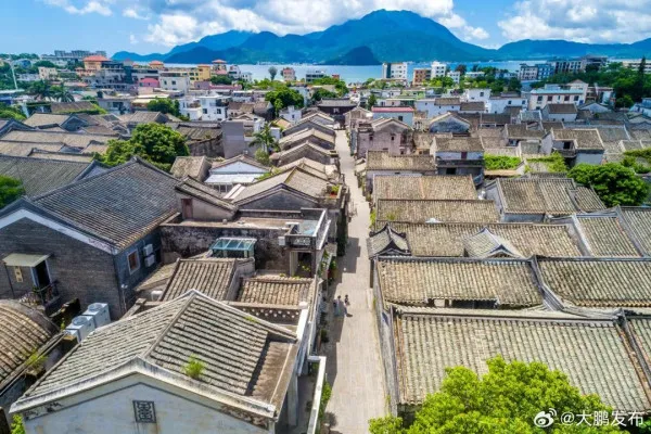 大鵬所城。圖片來源:大鵬發布 大鵬所城。圖片來源:大鵬發布