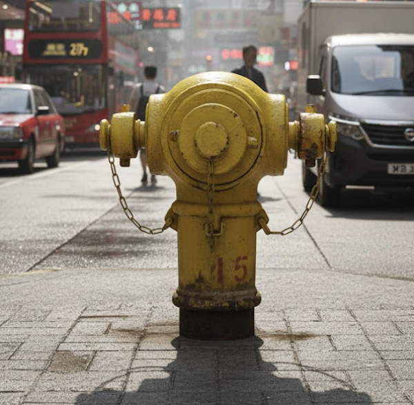 不只紅色！香港四種顏色消防栓的真正用途
