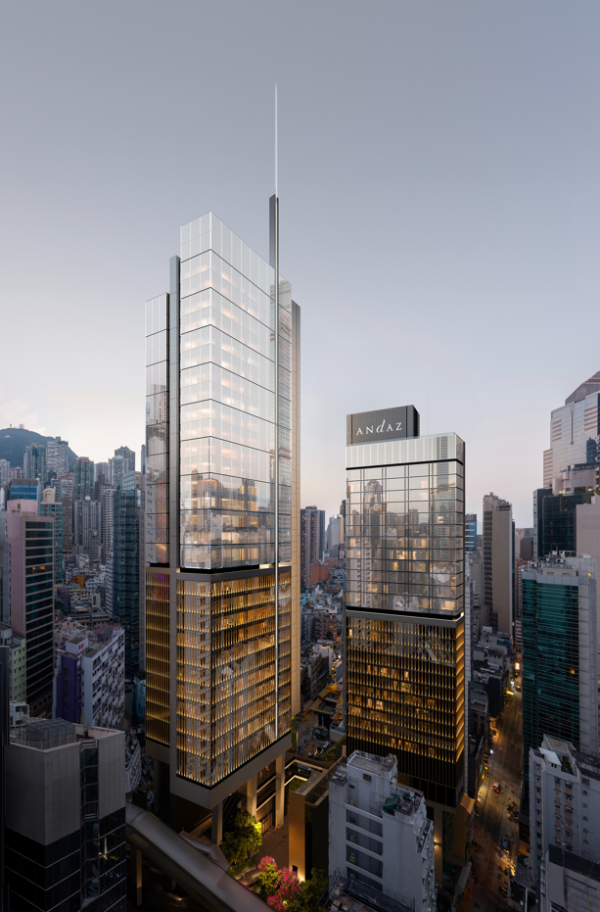 凱悅插旗中環核心!香港首間安達仕酒店預計2027年開幕