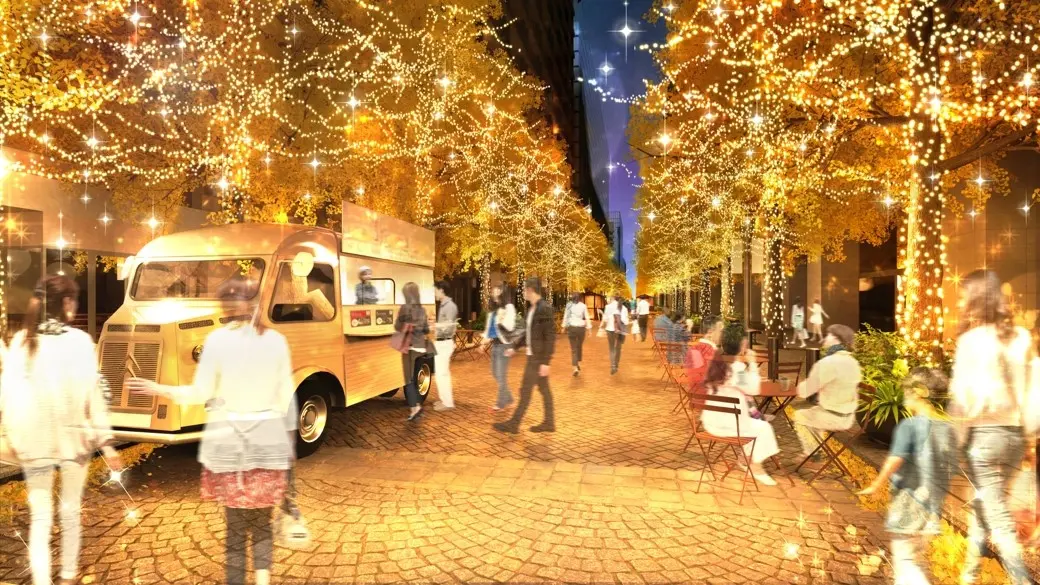 丸之內街道公園2025冬季。圖片來源：PR Times