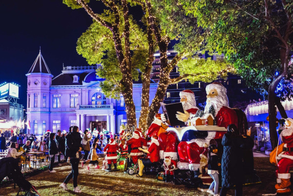 貴賓館前廣場。圖片來源:Christmas Advent 貴賓館前廣場。圖片來源:Christmas Advent