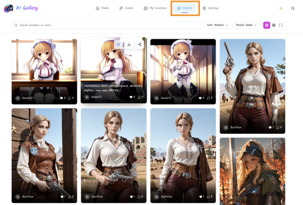 AI Gallery實測教學  免費無限制、無審查自由生圖 任玩逾100個繪圖模型