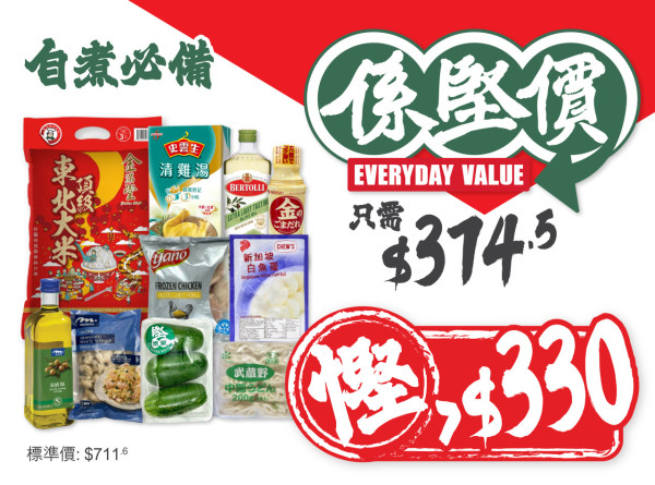 惠康超市優惠｜加碼優惠! 新增200款減價貨 6折起糧油雜貨/生活必需品/零食! 李錦記 / 史雲生 / 可口可樂強勢加盟