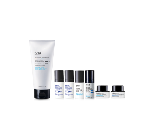 SOGO啟德店11月22日一日限定裝：belif 斗蓬草炸彈潔面卸妝啫喱套裝