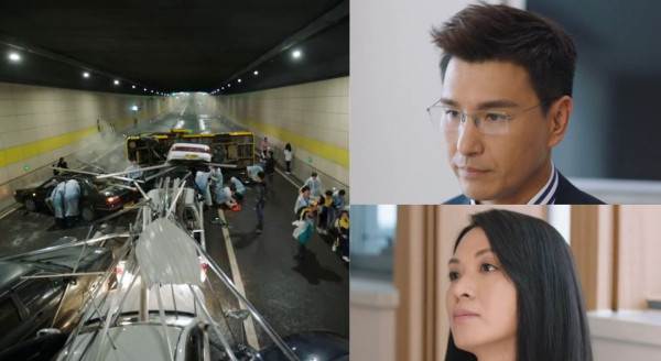 巨塔之后大結局|陳煒陳展鵬化身「復仇者聯盟」 封足三日隧道拍10車連環相撞