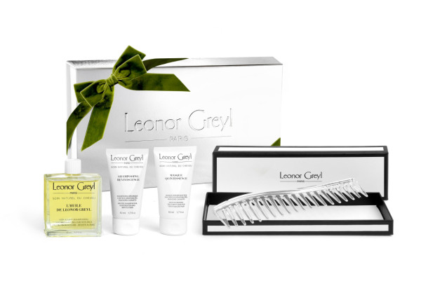 Leonor Greyl Leonor 皇牌極緻修護套裝 HK$450(包括皇牌精華護髮油 95ml、水漾順滑洗髮露 50ml、極緻修護焗油 50ml、透明順髮梳)