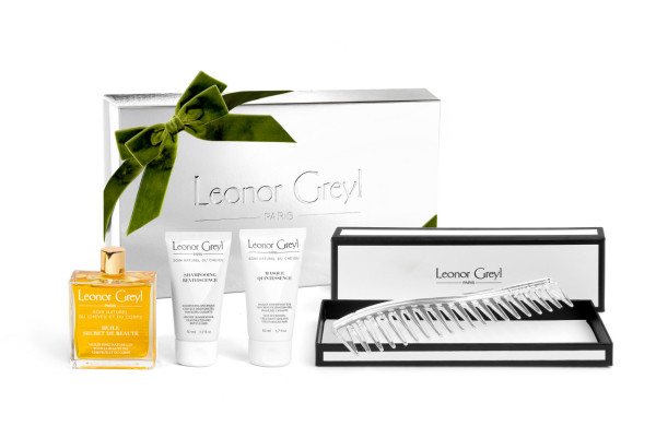 Leonor Greyl 抗氧煥膚活髮套裝 HK$590(抗氧煥膚活髮精油 95ml、水漾順滑洗髮露 50ml、極緻修護焗油 50ml、透明順髮梳)