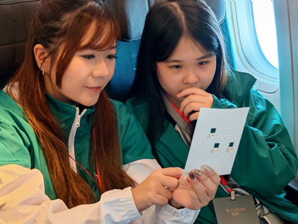 國泰「空中之旅2025」啟航直擊 180名青少年體驗「香港飛香港」特別旅程