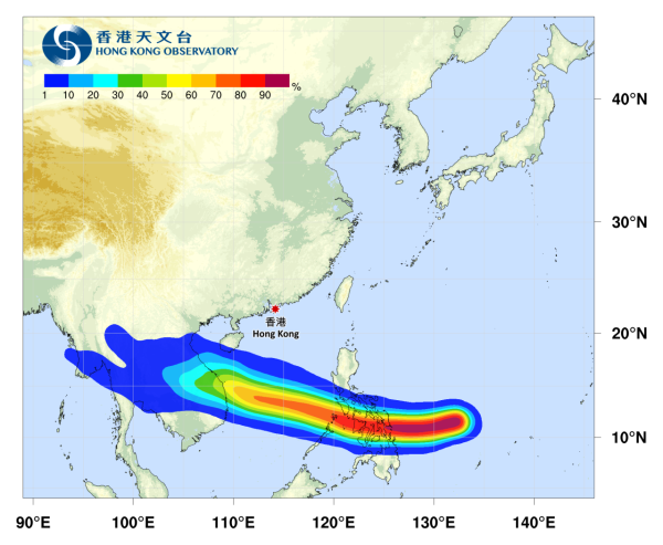 11月打風｜雙颱風「前後腳」接力生成！海鷗料未來數日橫過南海！下周恐再有巨型熱帶氣旋