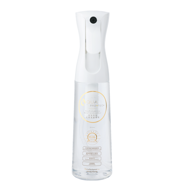 【港媽留意】請您試用AQUA PRO+TECH全效防疫消毒噴霧！