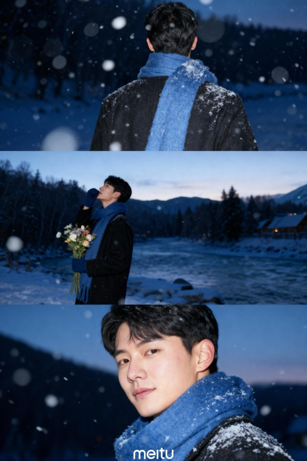 免費零廣告玩AI雪景圖 1優點比美圖秀秀更好玩 揭曉雪景生成指令教學