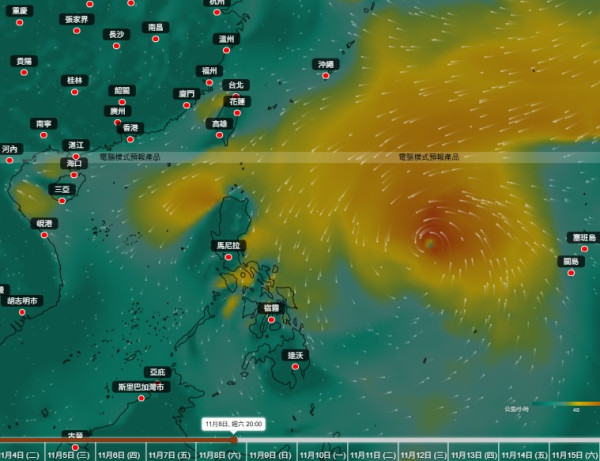 11月打風｜雙颱風「前後腳」接力生成！海鷗料未來數日橫過南海！下周恐再有巨型熱帶氣旋
