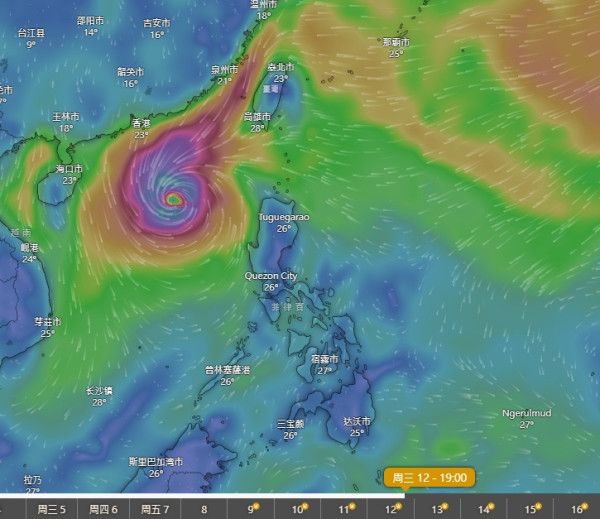 11月打風｜雙颱風「前後腳」接力生成！海鷗料未來數日橫過南海！下周恐再有巨型熱帶氣旋