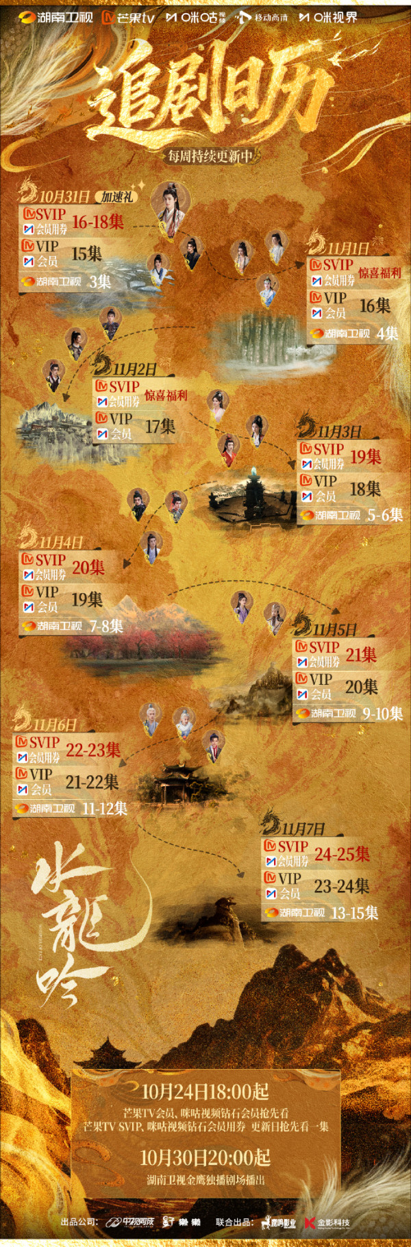 水龍吟線上看｜追劇日曆/集數更新/演員陣容：羅雲熙包上恩劇情4大必睇看點