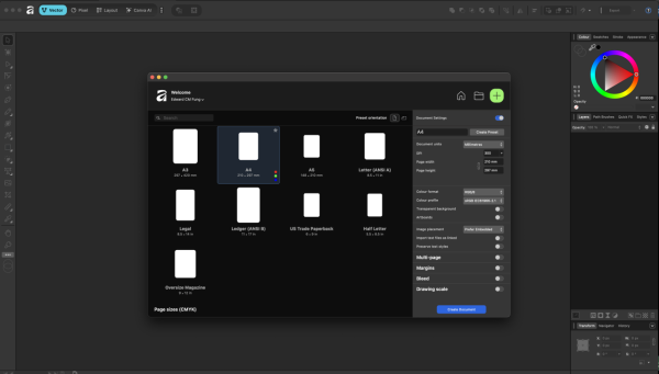 Canva 推旗下設計軟體 Affinity  「完全免費、永久使用」挑戰 Adobe 高價訂閱模式！【附實測教學】