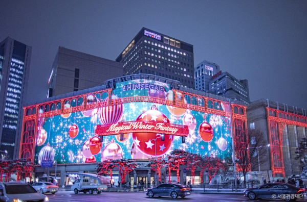 首爾聖誕2025｜韓國首爾聖誕節8大必去打卡位！明洞新世界燈光騷/光化門市集附交通 