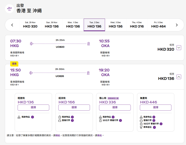 HK ExpressX愉景灣推限時8折機票優惠!兼享消費折扣!即睇優惠碼