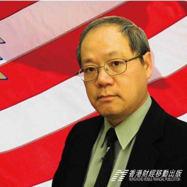 居美財經專家楊衛隆預測香港樓市最多支持3至6個月,接下來樓市崩潰使會拖垮金融業。圖片來源:FB@楊衛隆