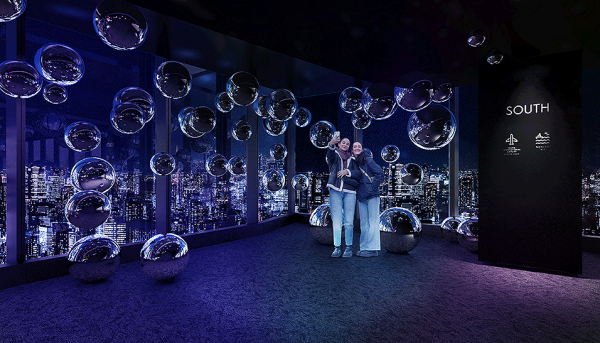 東京聖誕2025|SHIBUYA SKY冬季限定光影展!鏡面氣球聖誕樹、夢幻泡泡騷浪漫登場