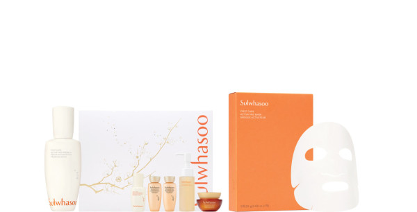 雪花秀 皇牌潤燥再生精華90ml套裝 (節日限量版) HK$840(包括潤燥再生精華 90ml、潤燥再生精華 8ml、滋盈琉光潤顏水15ml、滋盈琉光潤顏乳15ml、順行潔顏泡沫 50ml、禦時緊顏參養乳霜 5ml)