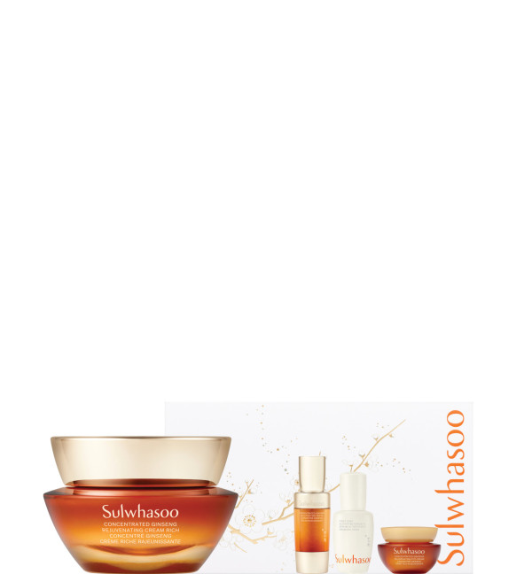 雪花秀 禦時緊顏參養面霜套裝 (節日限量版) HK$1,680(包括禦時緊顏參養面霜 50ml、潤燥再生精華 15ml、禦時緊顏參養精華 8ml、禦時緊顏參養眼霜 4ml)