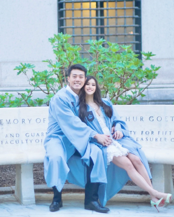 港姐冠軍晒碩士畢業照大方公開戀情 圈外男友正面靚仔樣曝光高大有型