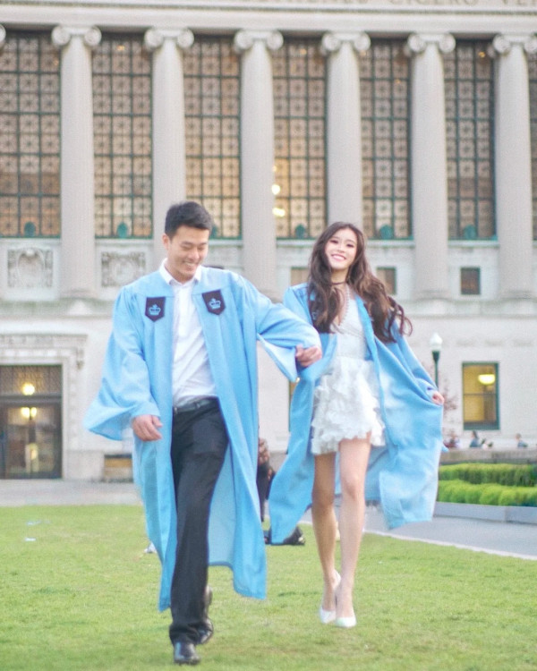 港姐冠軍晒碩士畢業照大方公開戀情 圈外男友正面靚仔樣曝光高大有型