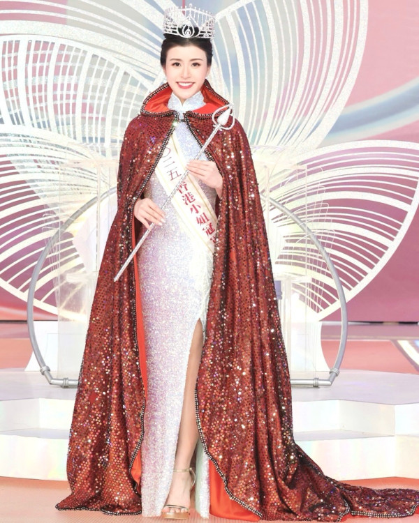 港姐冠軍晒碩士畢業照大方公開戀情 圈外男友正面靚仔樣曝光高大有型