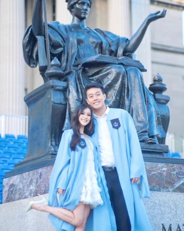 港姐冠軍晒碩士畢業照大方公開戀情 圈外男友正面靚仔樣曝光高大有型
