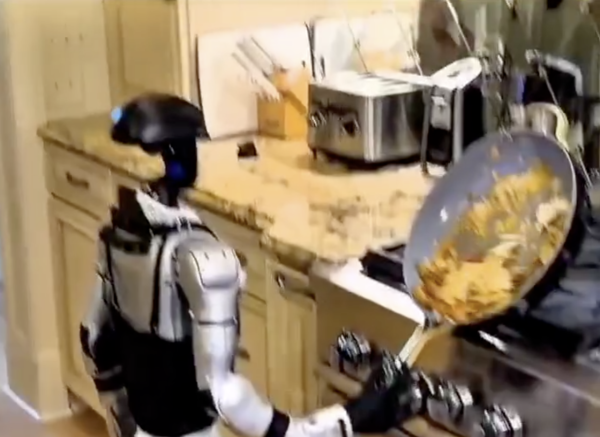 國產宇樹科技機器人「百厭星」蝦碌影片瘋傳 最後一幕上演人機摔跤