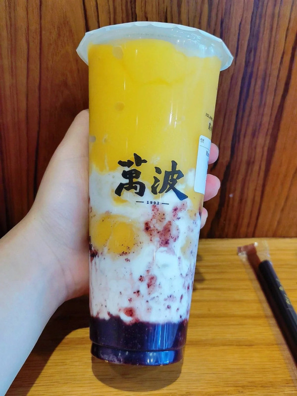 萬波手搖飲第9分店即將開業 楊枝甘露＋紅豆粉粿奶＋芋頭芋圓奶／附選址及開業日期