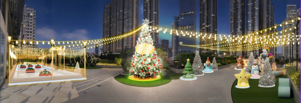 聖誕冰雪樂園荃灣登場！1,500呎戶外飄雪溜冰場/兒童雪地碰碰車