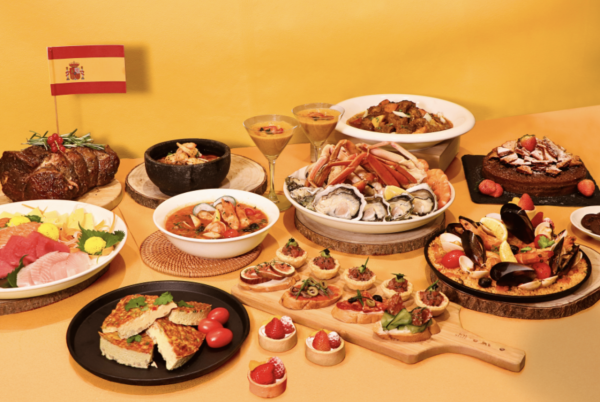 北角海逸酒店自助餐買1送1 加$11多一位!西班牙主題 嘆即開生蠔/蠔皇炆花膠/西班牙蒜片蝦