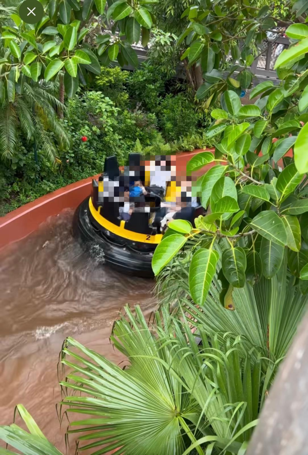 東張西望|海洋公園激流船變「潑水戰場」學生倒水落船惹眾怒!事主鬧爆:好嬲!學校急道歉