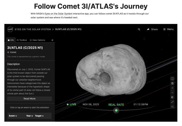 6個科學家無法解釋的異象 網上熱爆討論「3I/Atlas」 史上最詭異天體？還是外星飛船？