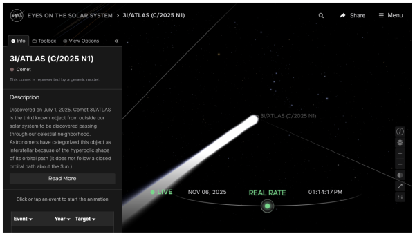 6個科學家無法解釋的異象 網上熱爆討論「3I/Atlas」 史上最詭異天體？還是外星飛船？