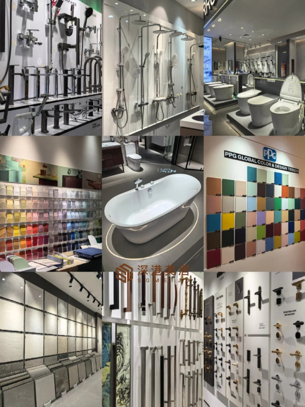 深港美居。圖片來源:小紅書@深港美居家居建材 深港美居。圖片來源:小紅書@深港美居家居建材