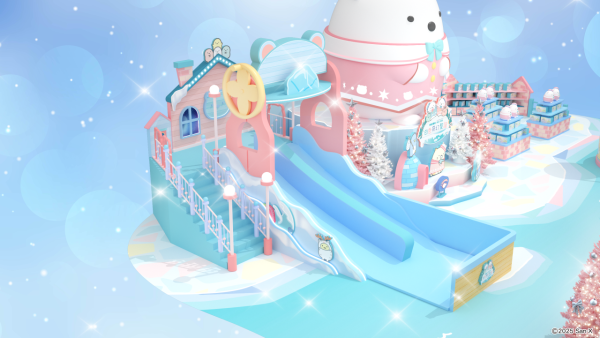 角落小夥伴置身白色聖誕!巨型毛絨充氣白熊+必玩極地飛索/冰極滑梯