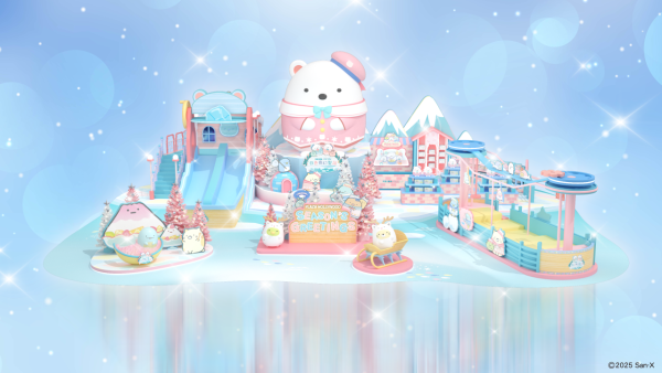 角落小夥伴置身白色聖誕!巨型毛絨充氣白熊+必玩極地飛索/冰極滑梯