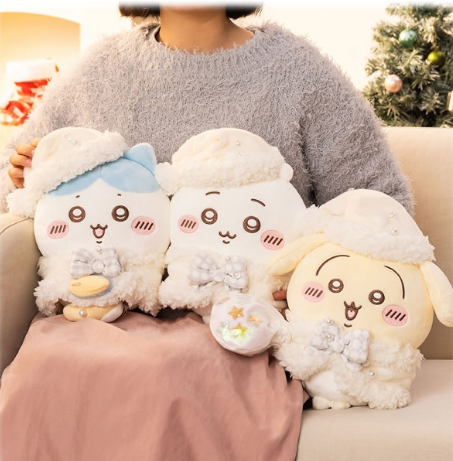 日本Chiikawa聖誕新品登場！小可愛們化身禮物、Ode雪人達摩公仔 附發售詳情 