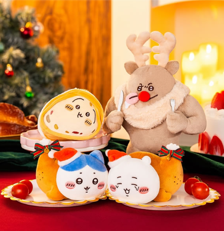 日本Chiikawa聖誕新品登場！小可愛們化身禮物、Ode雪人達摩公仔 附發售詳情 