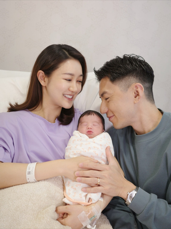 34歲視帝太太宣布第二胎平安出世!IG甜晒抱B合照報喜:期待你好久