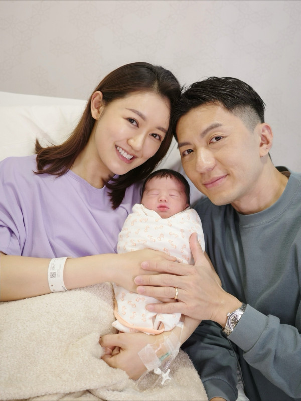 34歲視帝太太宣布第二胎平安出世!IG甜晒抱B合照報喜:期待你好久